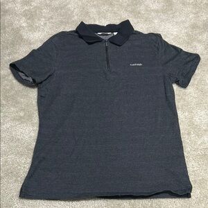 Calvin Klein Men's Black Polo Shirt